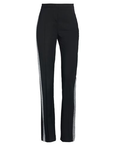 Woman Pants Black Size 0 Viscose, Wool, Elastane