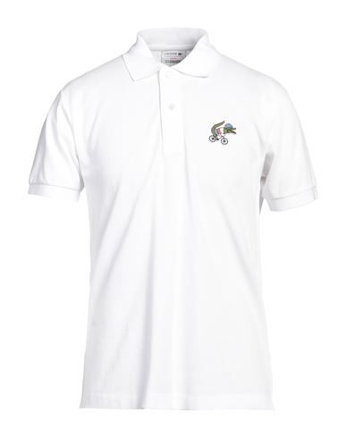 Man Polo shirt White