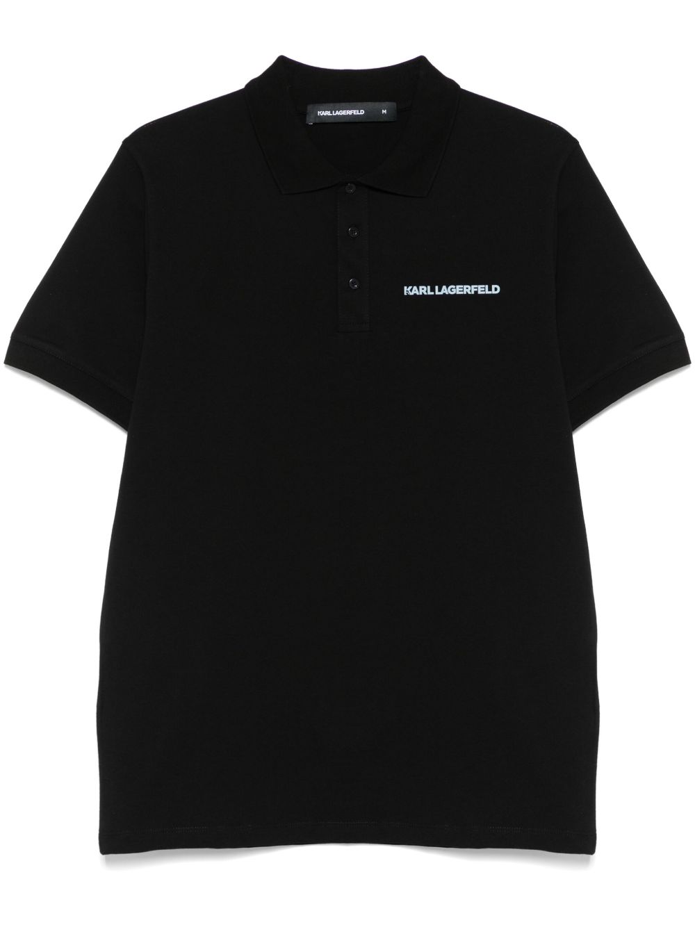 Cotton polo shirt - Black