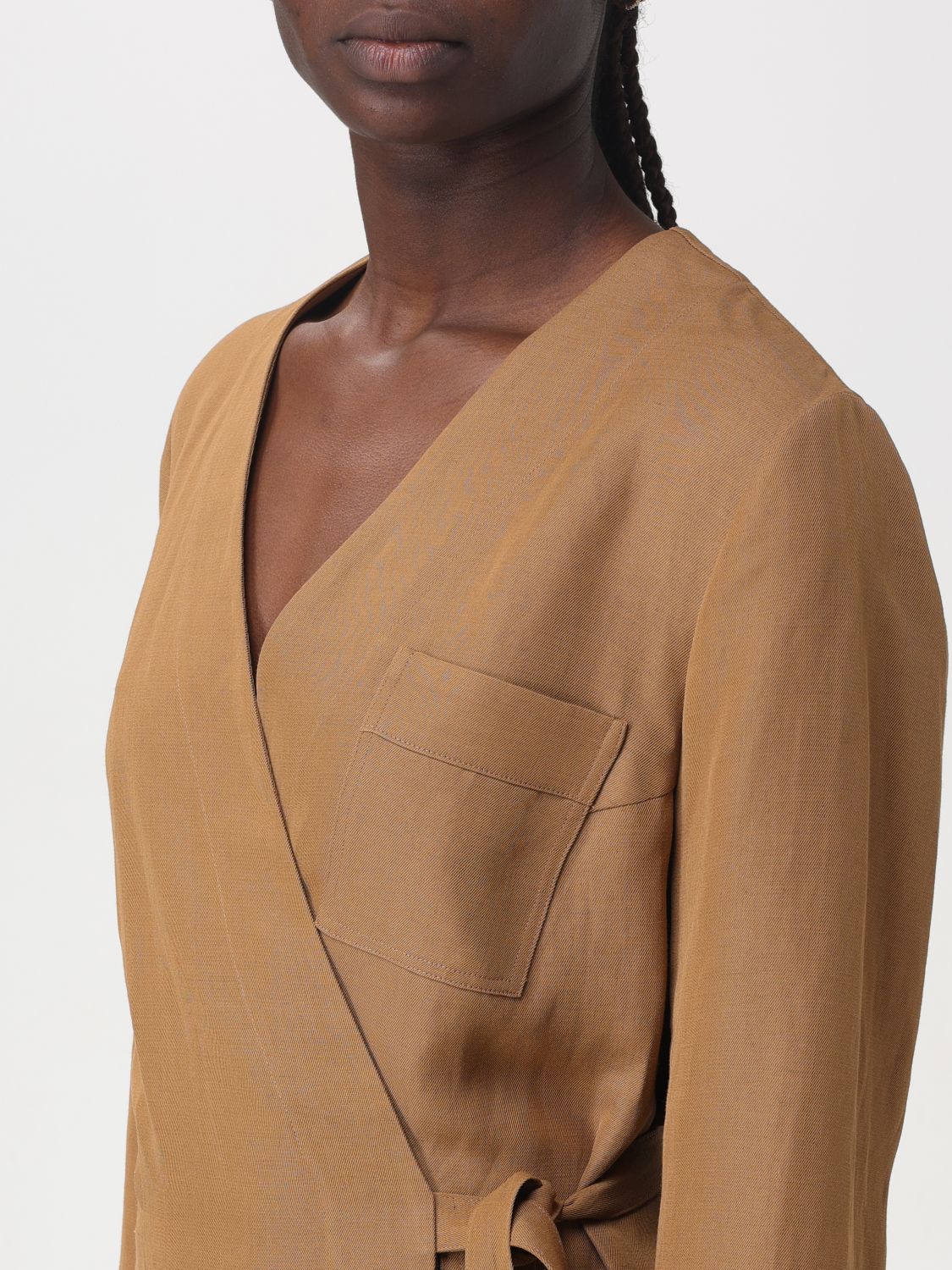 Jacket Woman color Sand