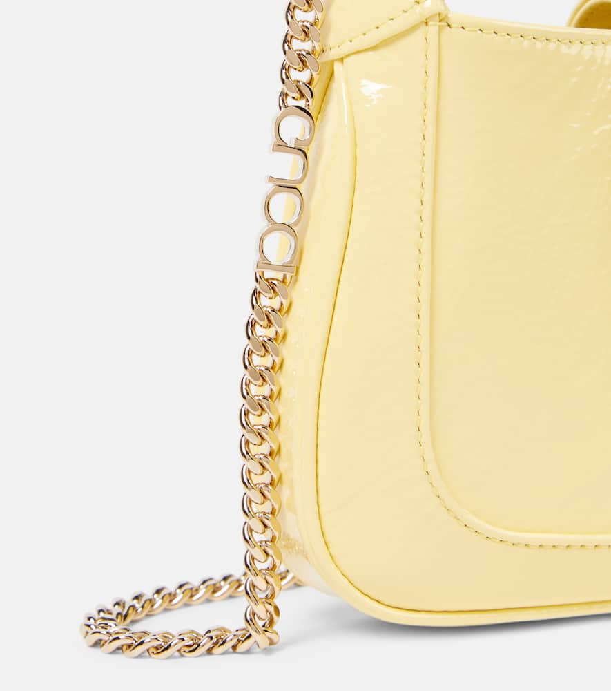 Jackie Notte Mini patent leather shoulder bag