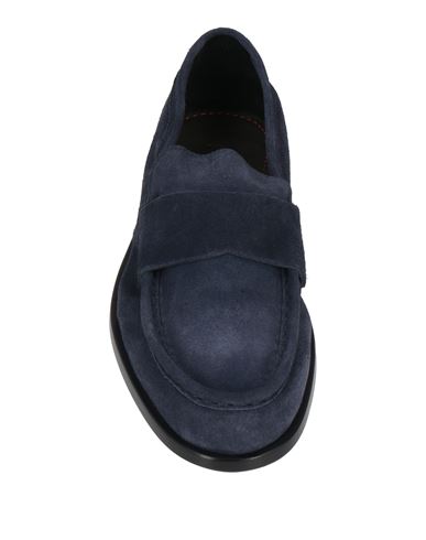 Man Loafers Midnight blue Size 10.5 Leather