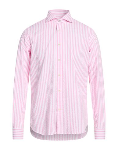 Man Shirt Pink Size 17 Cotton