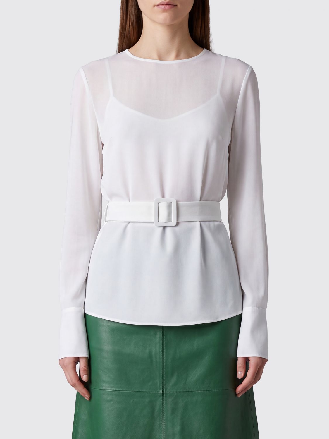 Shirt Woman color Ivory