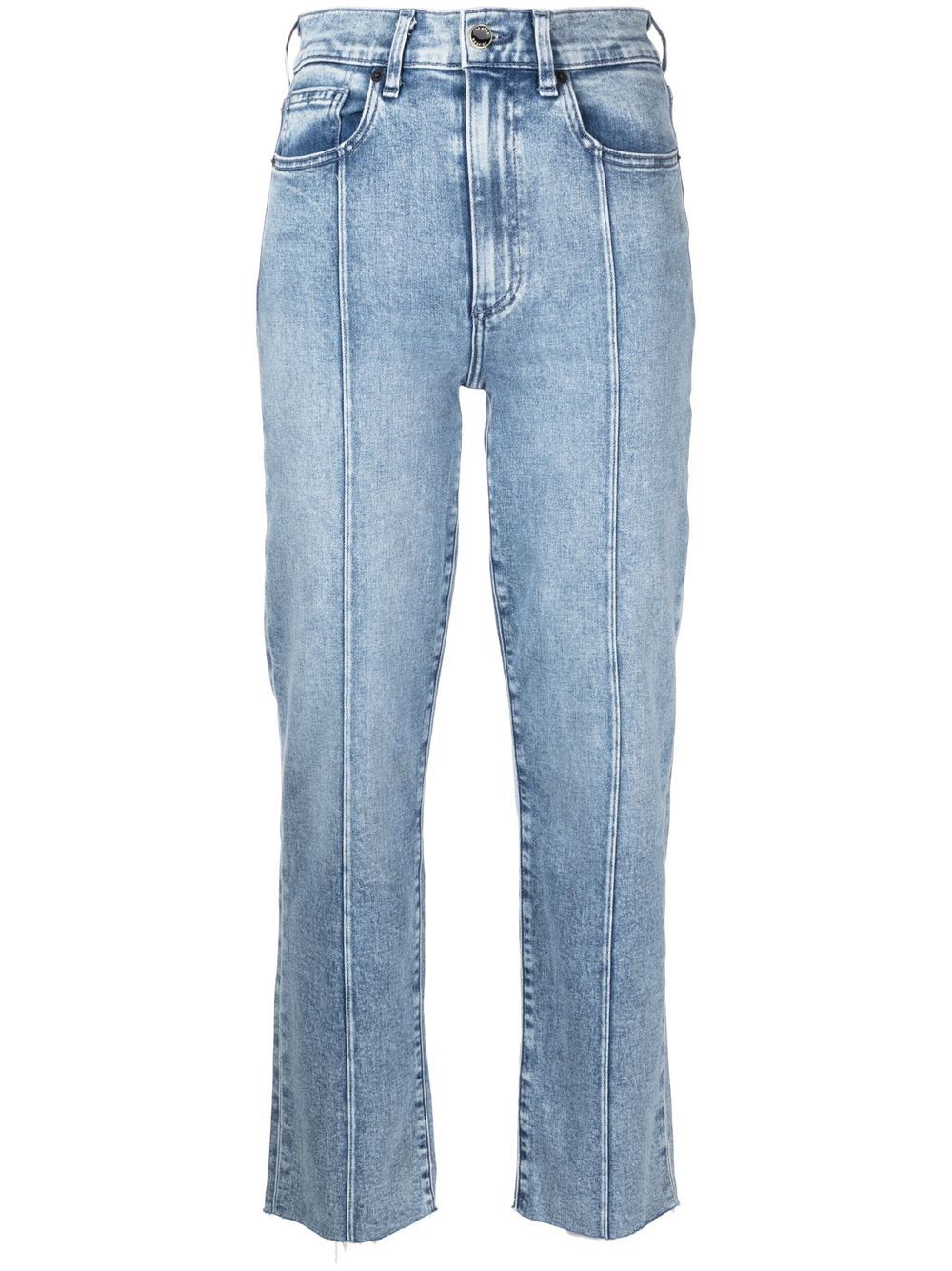 Straight-leg cut jeans - Blue