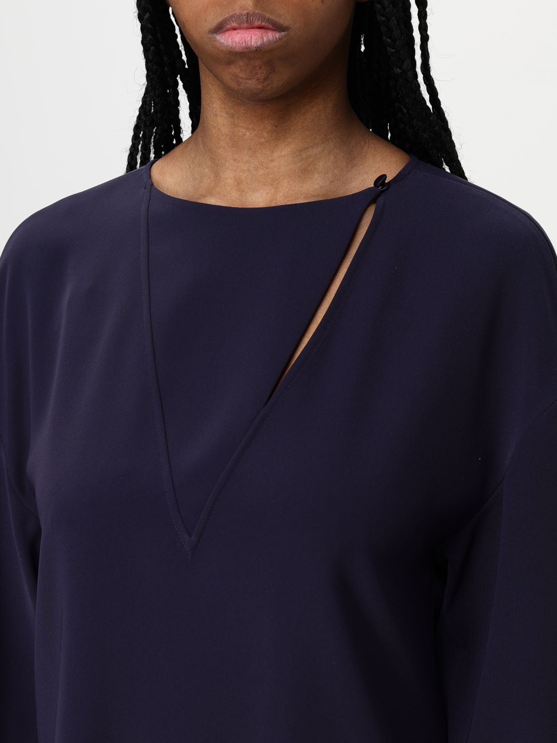 Top Woman color Grey
