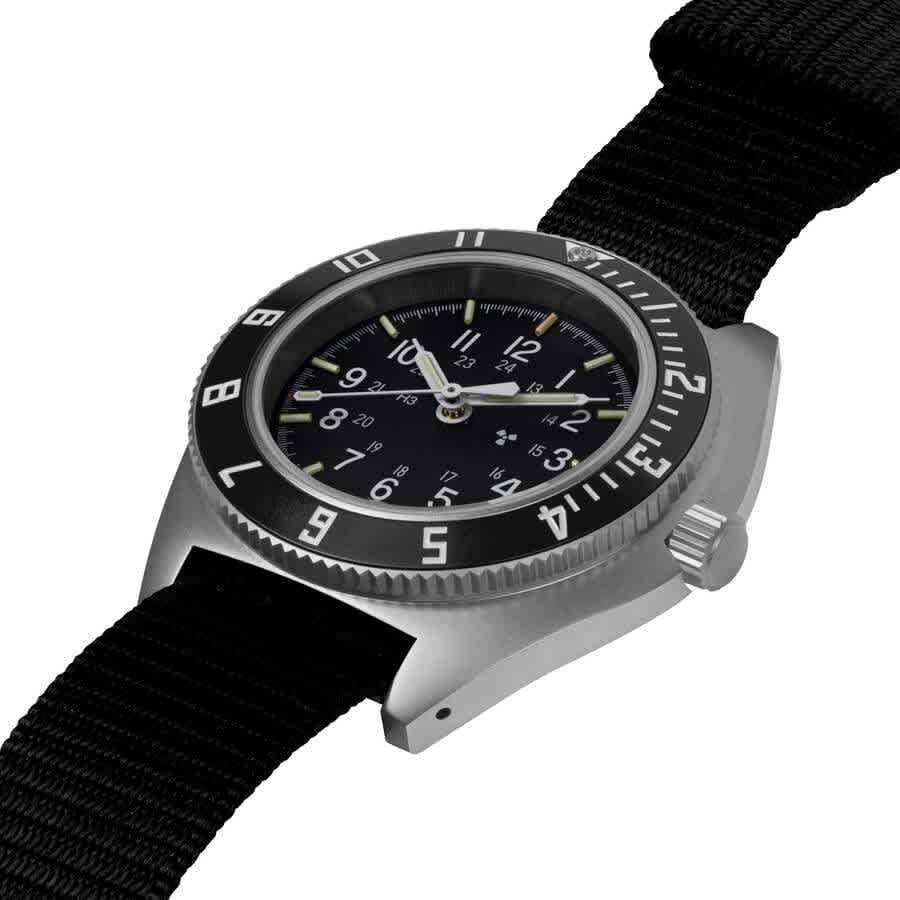 Ssnav Automatic Sterile Black Dial Unisex Watch WW194029SS-0801-KIT