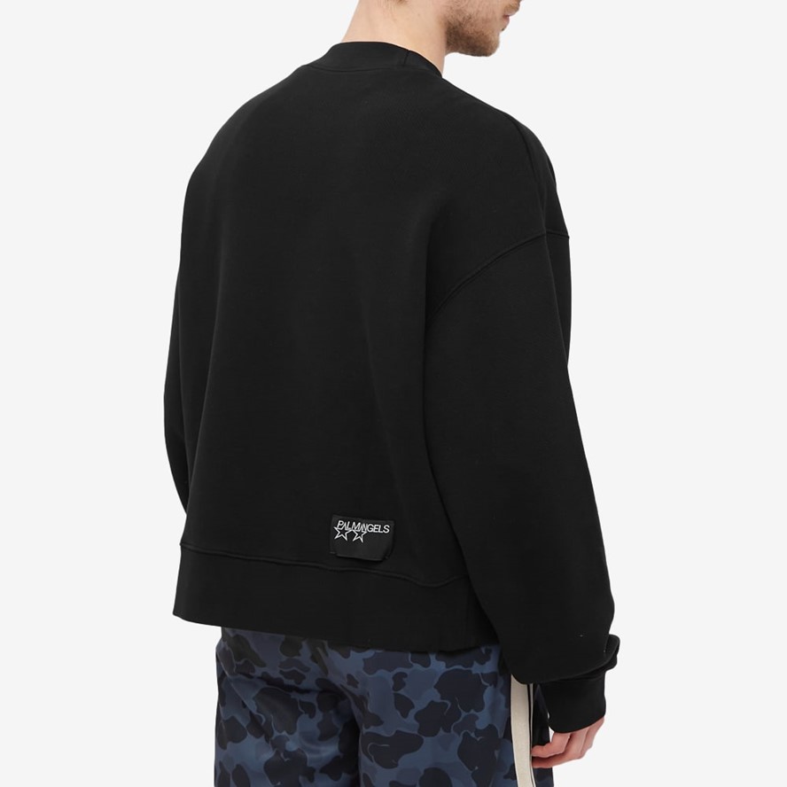Galaxy glittered jumper - Black
