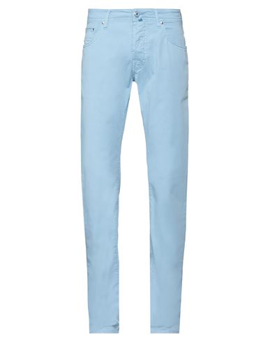 Jacob Cohёn Man Pants Sky blue Size 30 Cotton, Elastane, Polyester