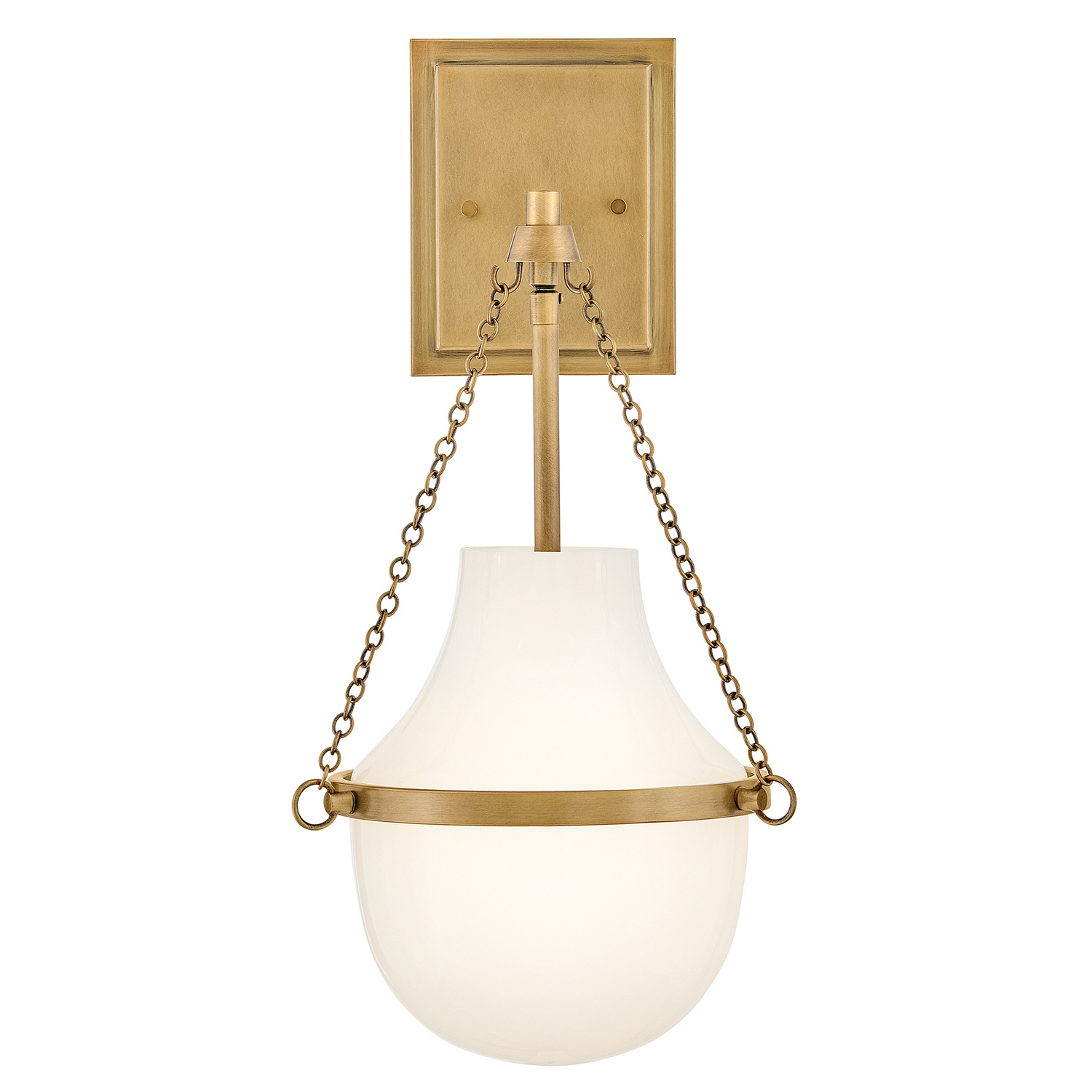 Heritage Brass LED Wall Sconce from the Collins Collection