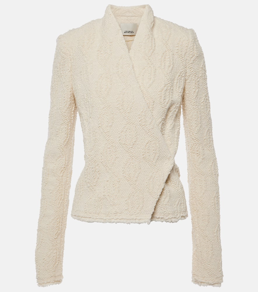 Loyana wool-blend jacket