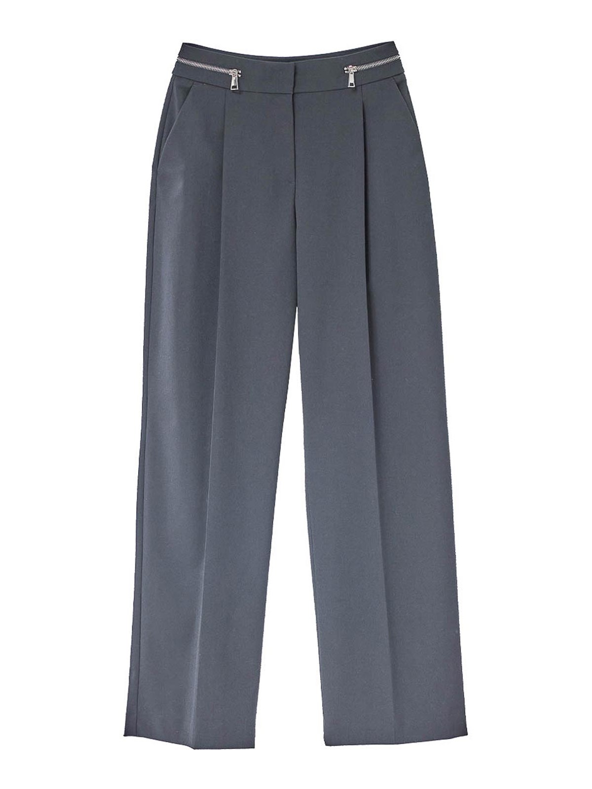 Tailored Waist Zip Pants
