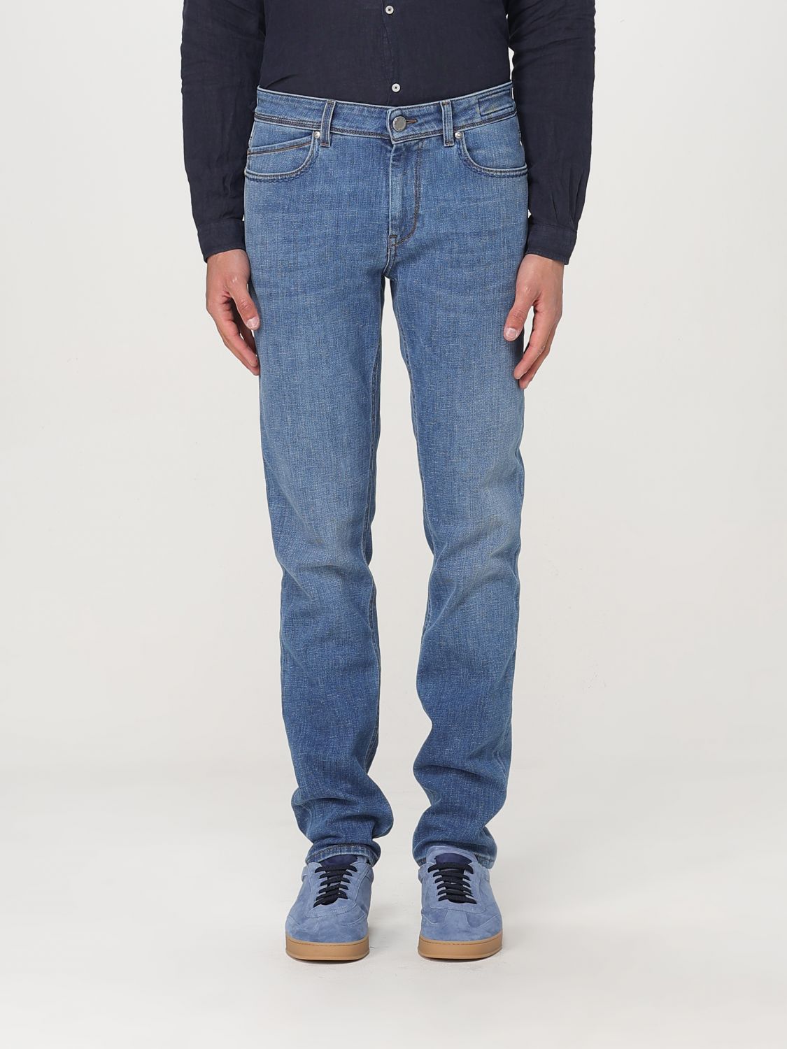 Jeans Men color Blue