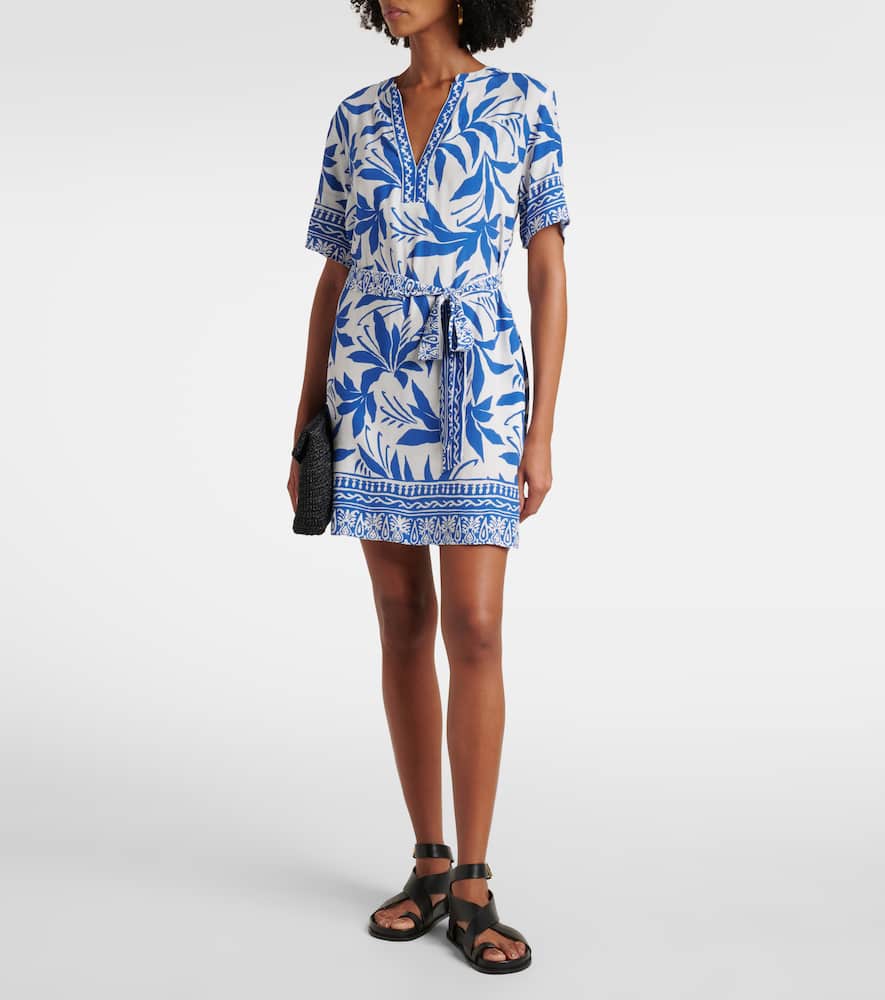 Vanessa printed shirt dress
