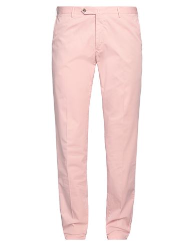 Pt Torino Man Pants Pink Size 38 Cotton, Elastane