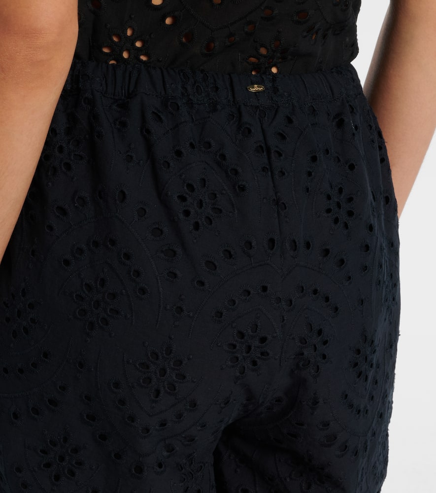 Cruse broderie anglaise cotton shorts
