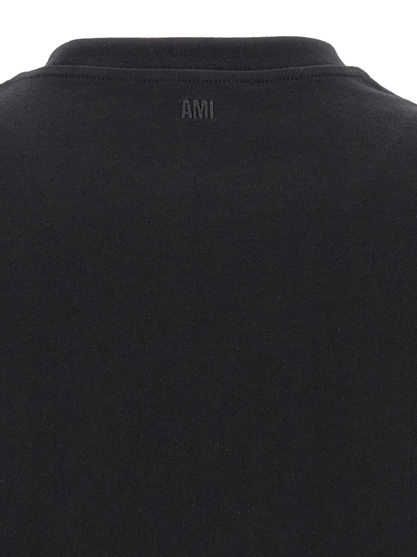 Black cotton t-shirt