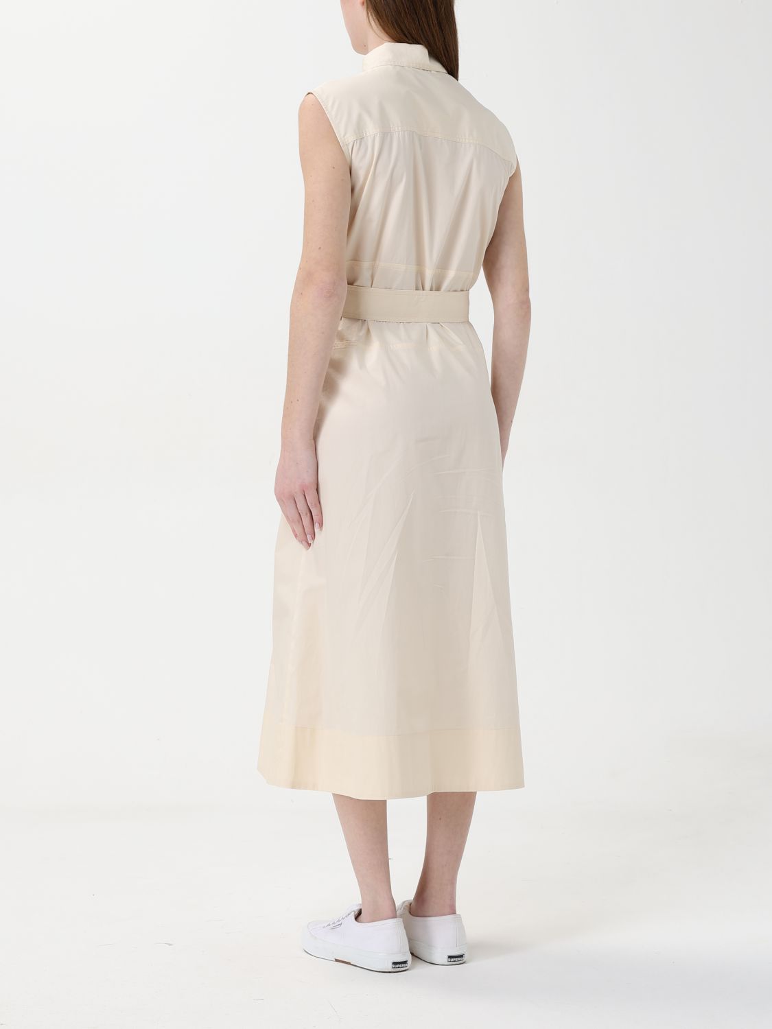 Dress Woman color Yellow Cream