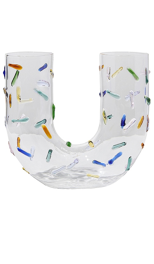 Fazeek VASE CONFETTI VASE in Neutra