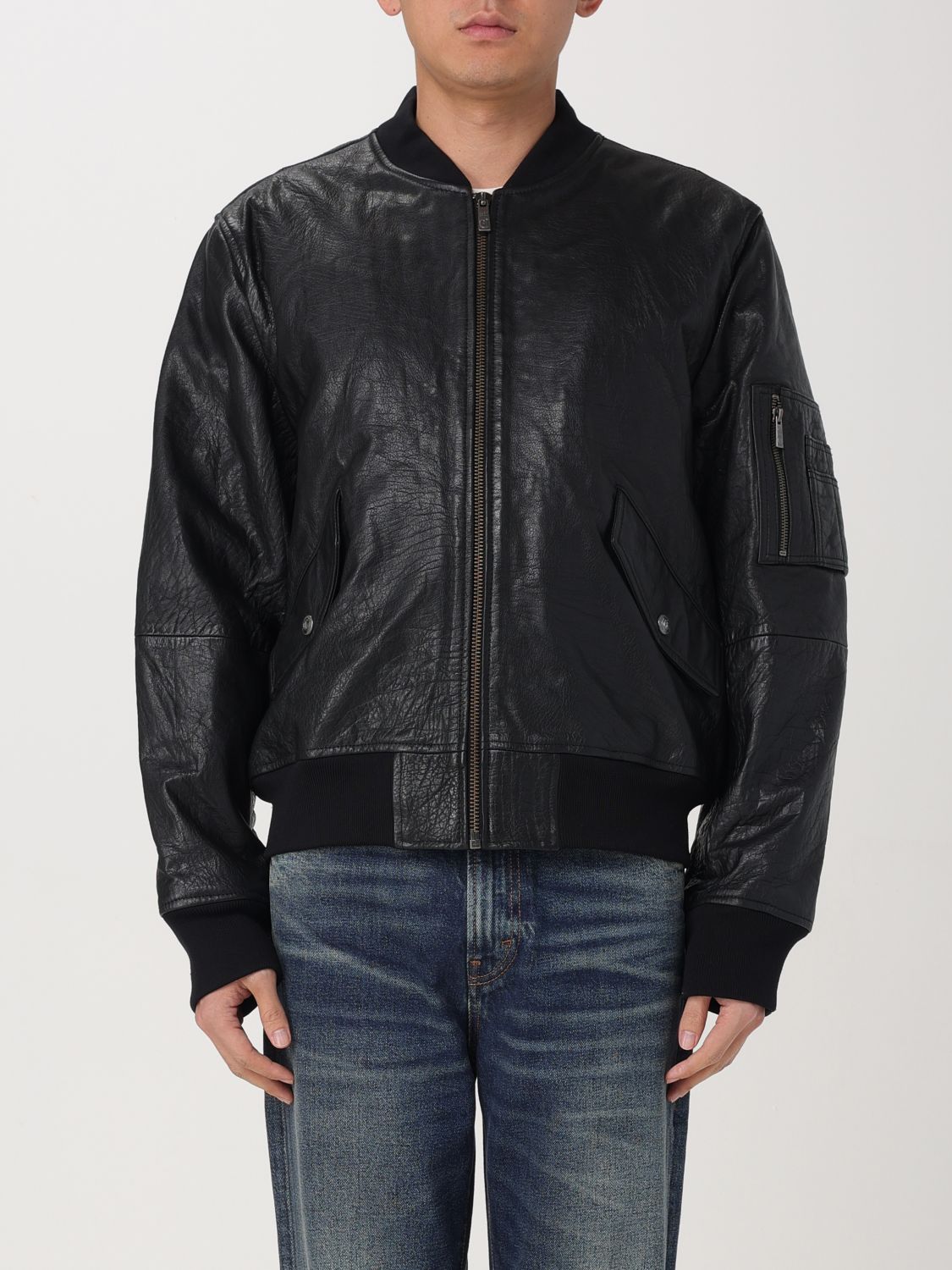 Jacket Men color Black