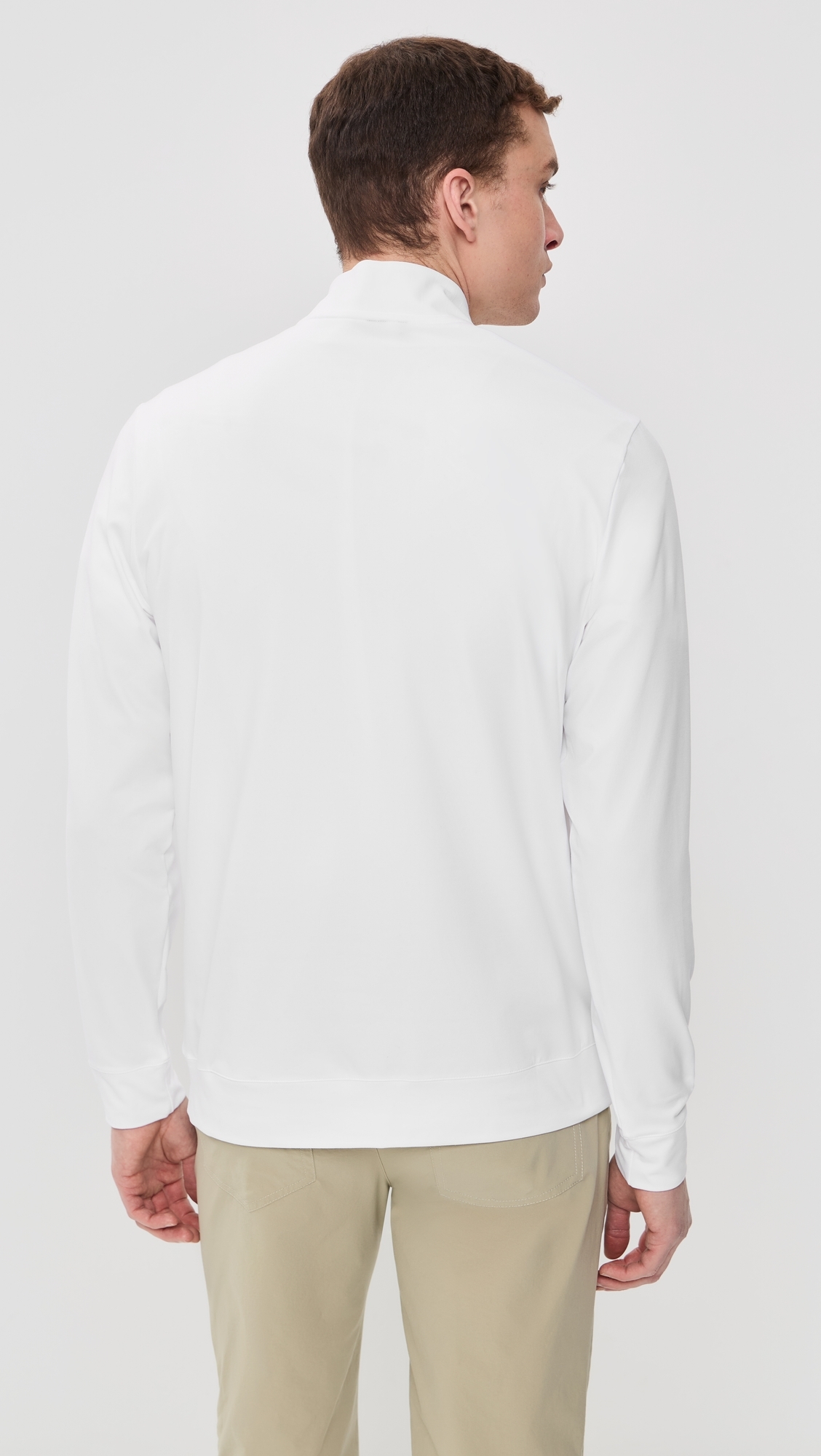 Ultimate365 Tour Quarter Zip Pullover White
