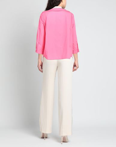Rossopuro Woman Shirt Fuchsia Size S Cotton