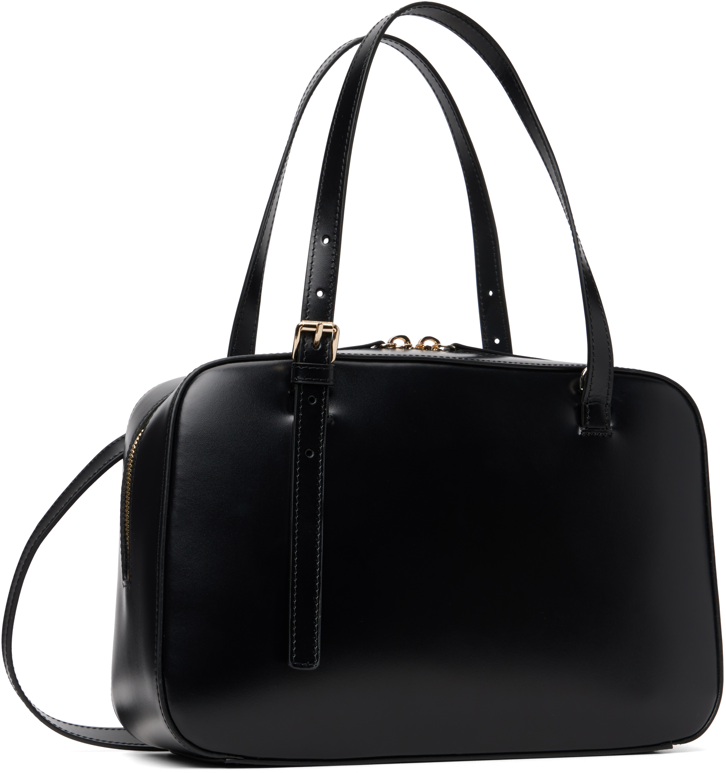 A. P.C. Black Virginie Box Bag