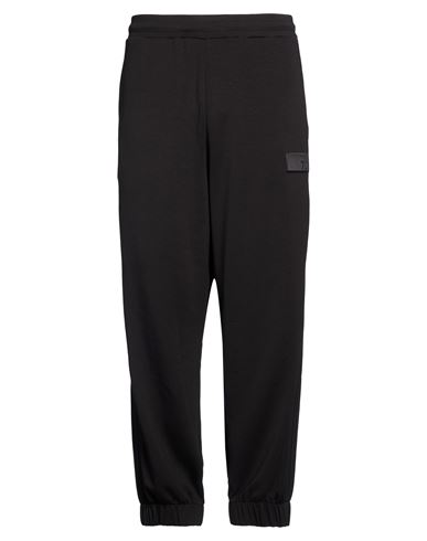 Man Pants Black Size 3XL Polyester, Modal, Elastane