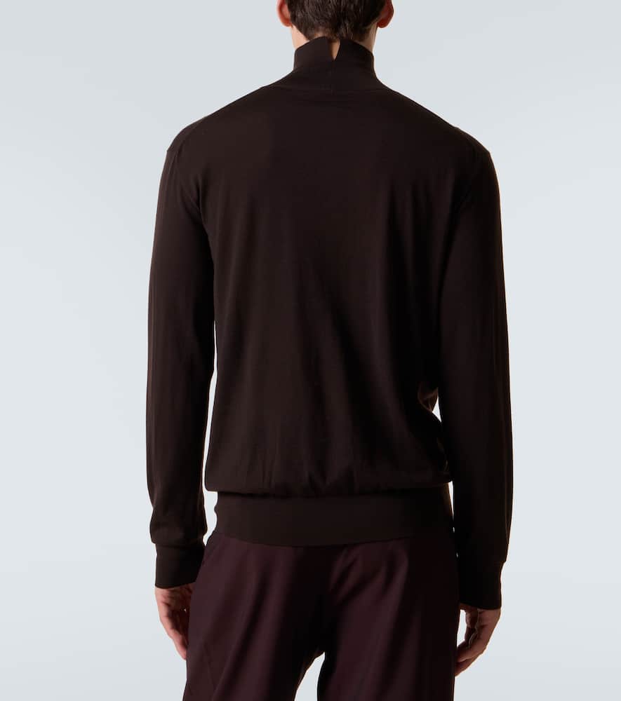 Ash wool turtleneck sweater