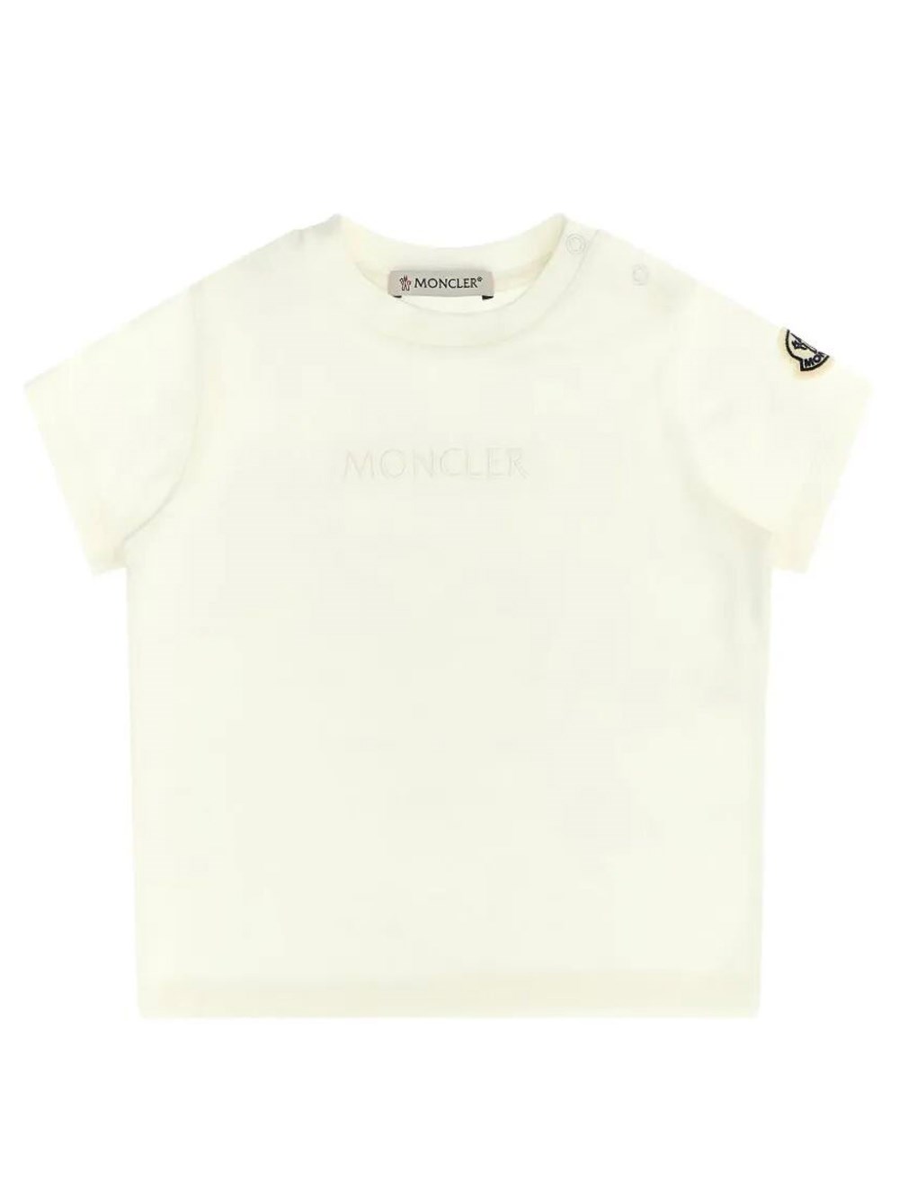 Short Sleeve T-Shirt With Embroidered Logo And Patch
