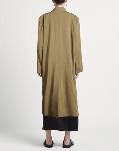 Woman Overcoat & Trench Coat Khaki Size XS Viscose, Virgin Wool, Elastane