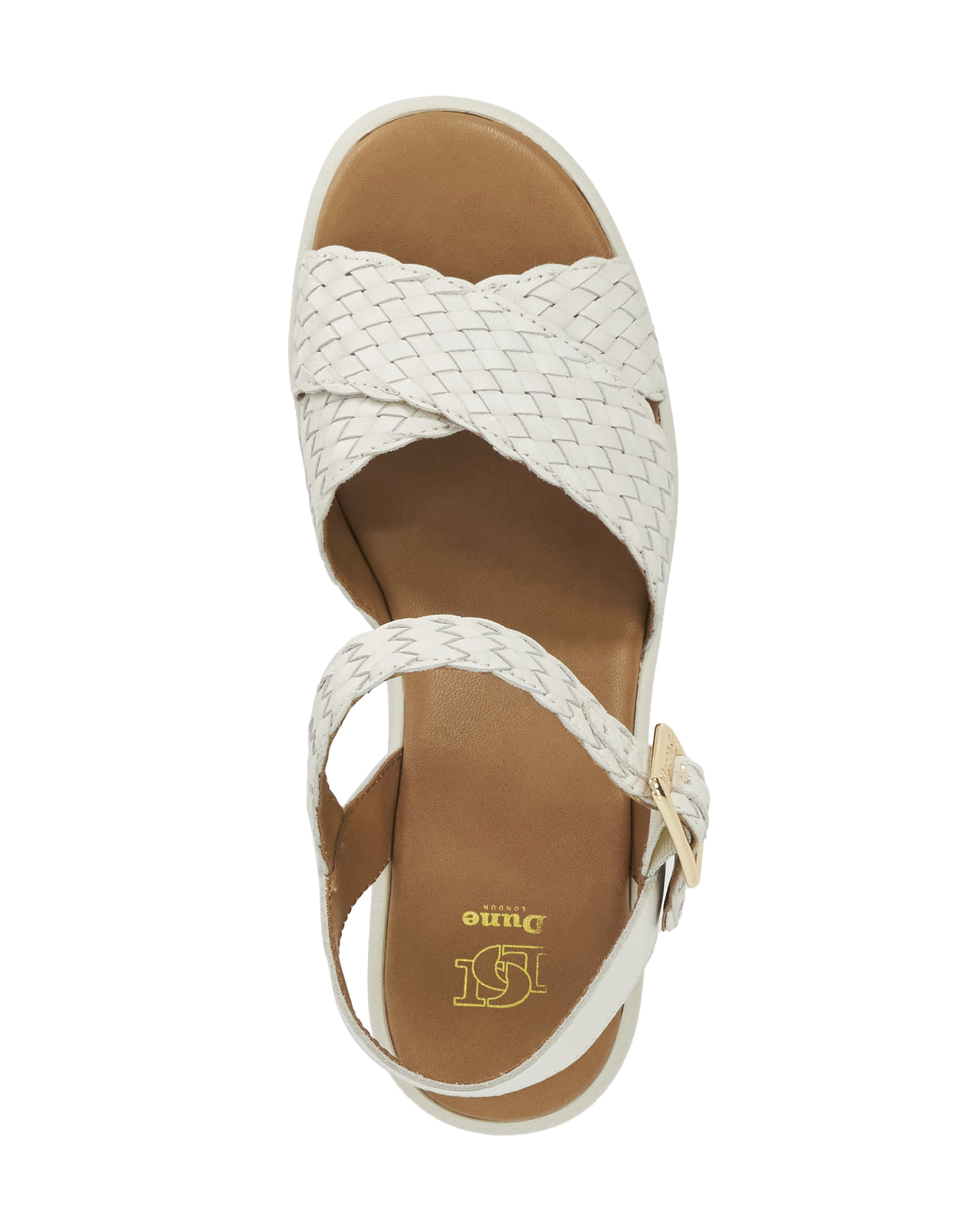 Dune Kinsleys Leather Sandals D Fit