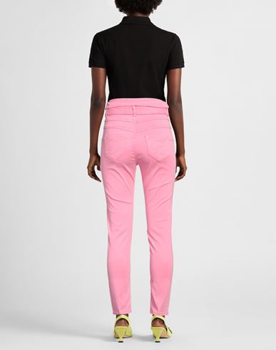 Denny Rose Woman Pants Pink Size 26 Lyocell, Cotton, Elastane
