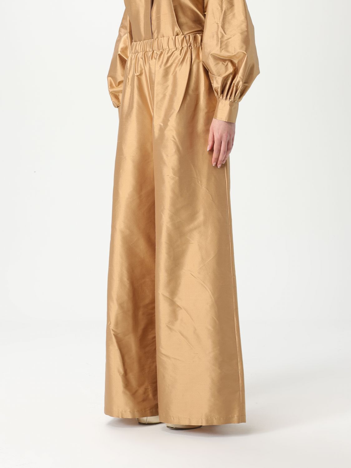 Pants MAX MARA Woman color Brown