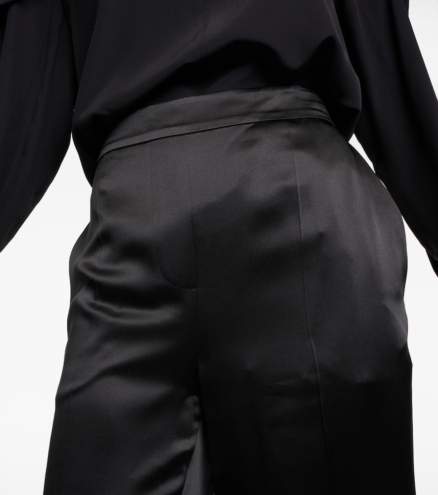Joseph Tova silk satin straight pants