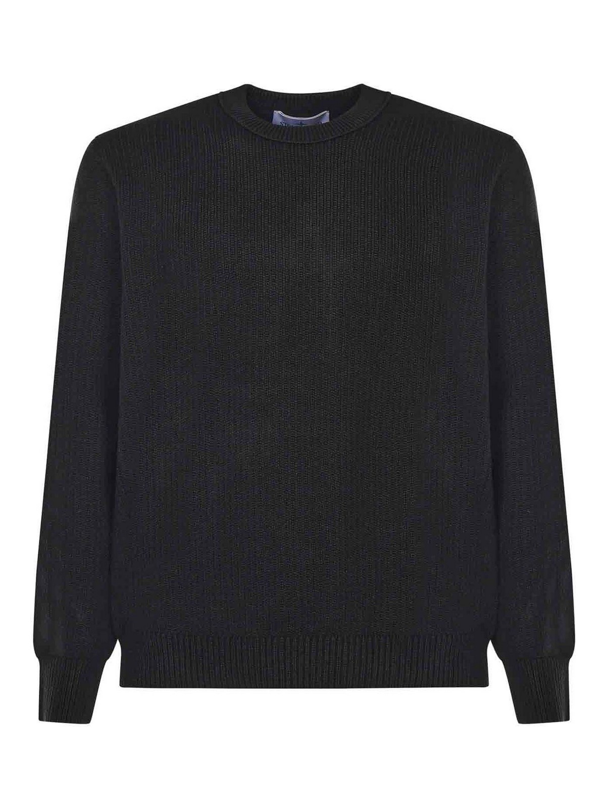 Sweater With Ribbed Edges