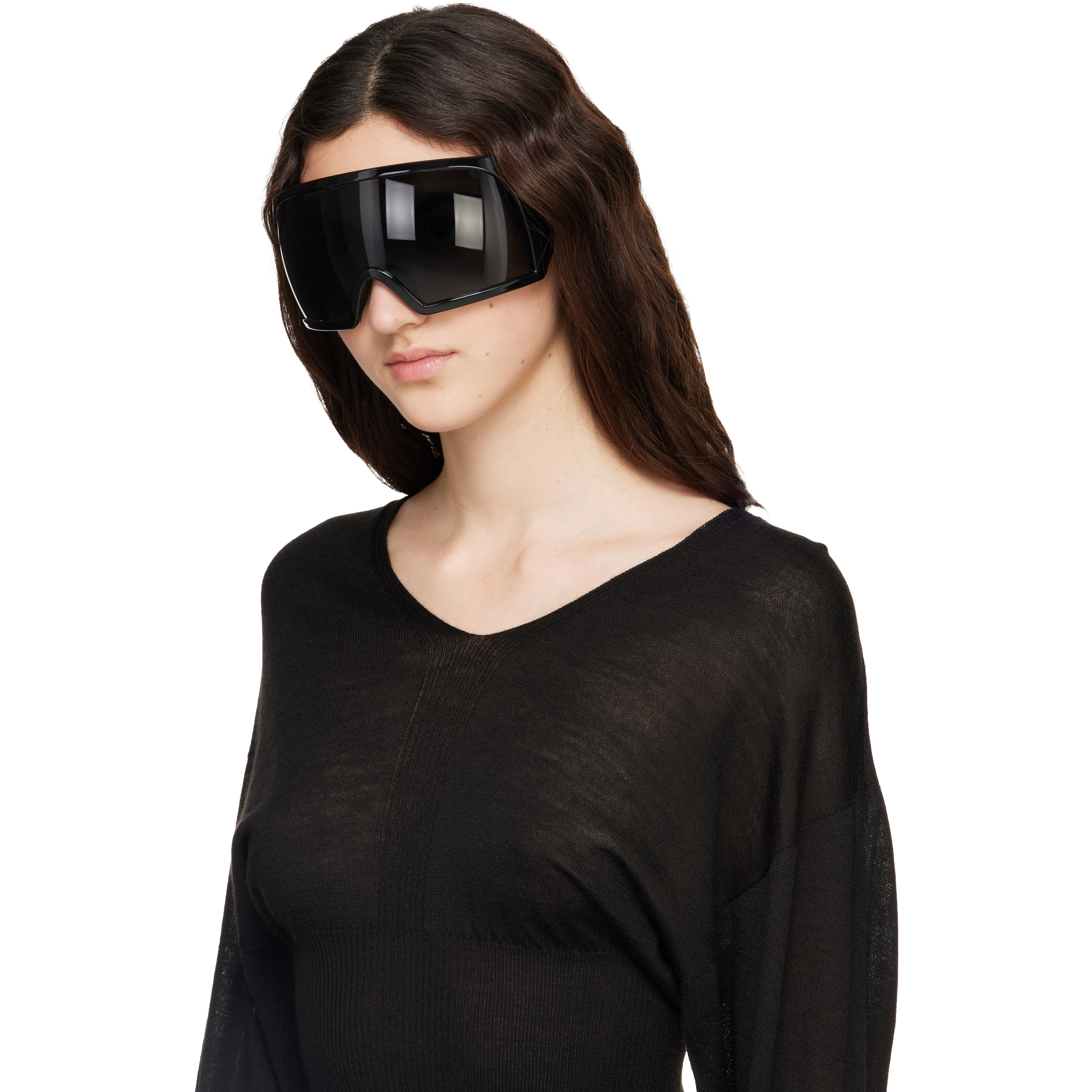 Black Kriester Shiny Sunglasses