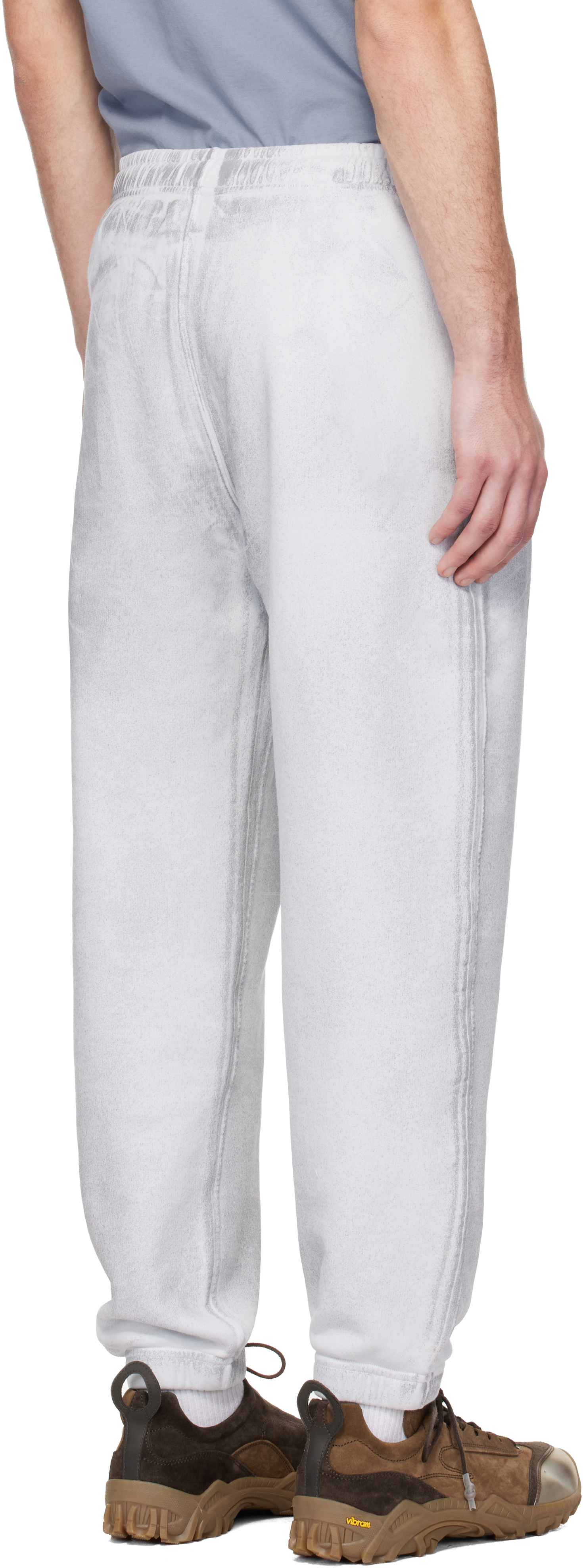 Blue 6200003 Organic Cotton Fleece Reflective Sweatpants