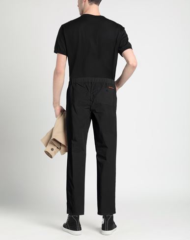 Man Pants Black Size S Cotton, Elastane