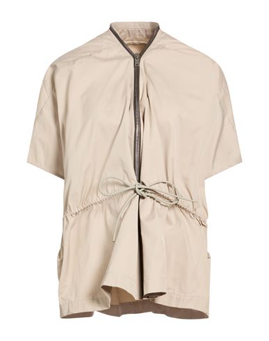 Woman Jacket Beige Size ONESIZE Polyester