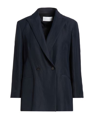 Woman Blazer Navy Size 0 Viscose, Linen