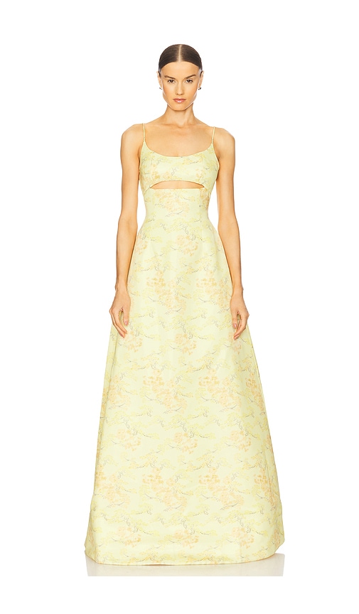 SAU LEE Marie Gown in Yellow.  4. Also in 00