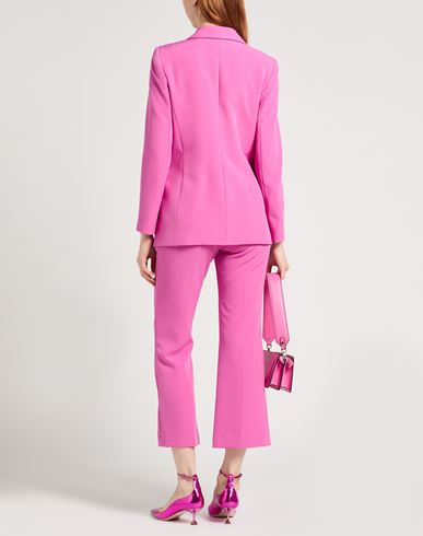 Woman Suit Pink Size 10 Polyester, Elastane