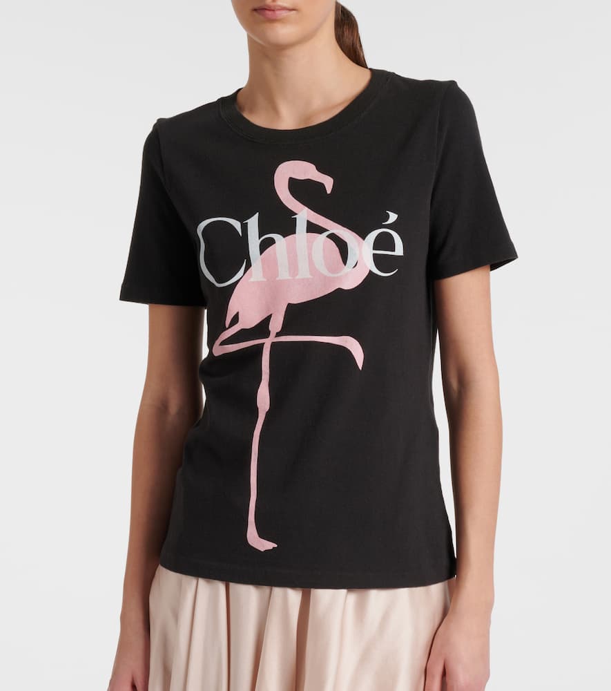Chloé Logo cotton jersey T-shirt