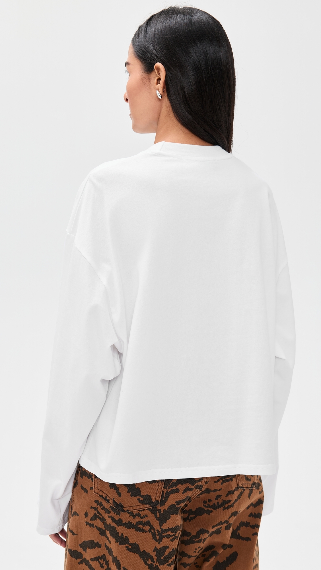 Bloom Long Sleeve Tee Porcelain