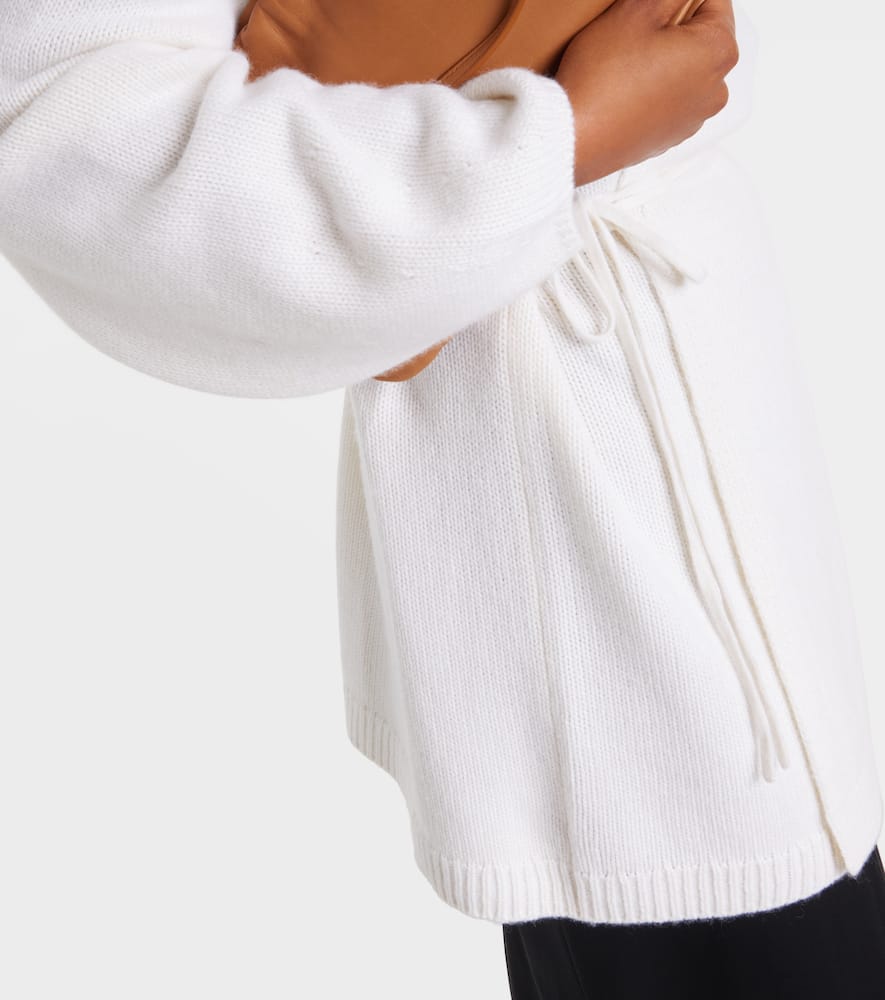 Laurina cashmere wrap cardigan
