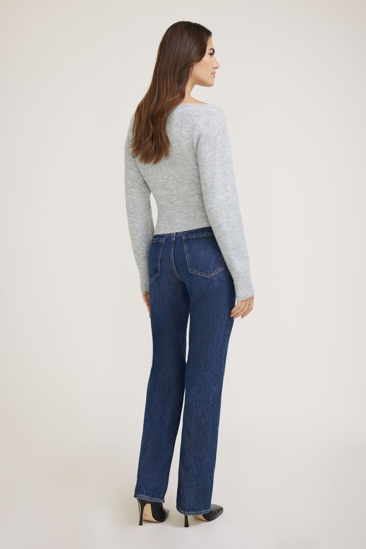 Juliet Cinched Boat Neck Sweater