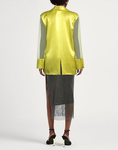 Woman Blazer Yellow Size 4 Viscose, Polyester