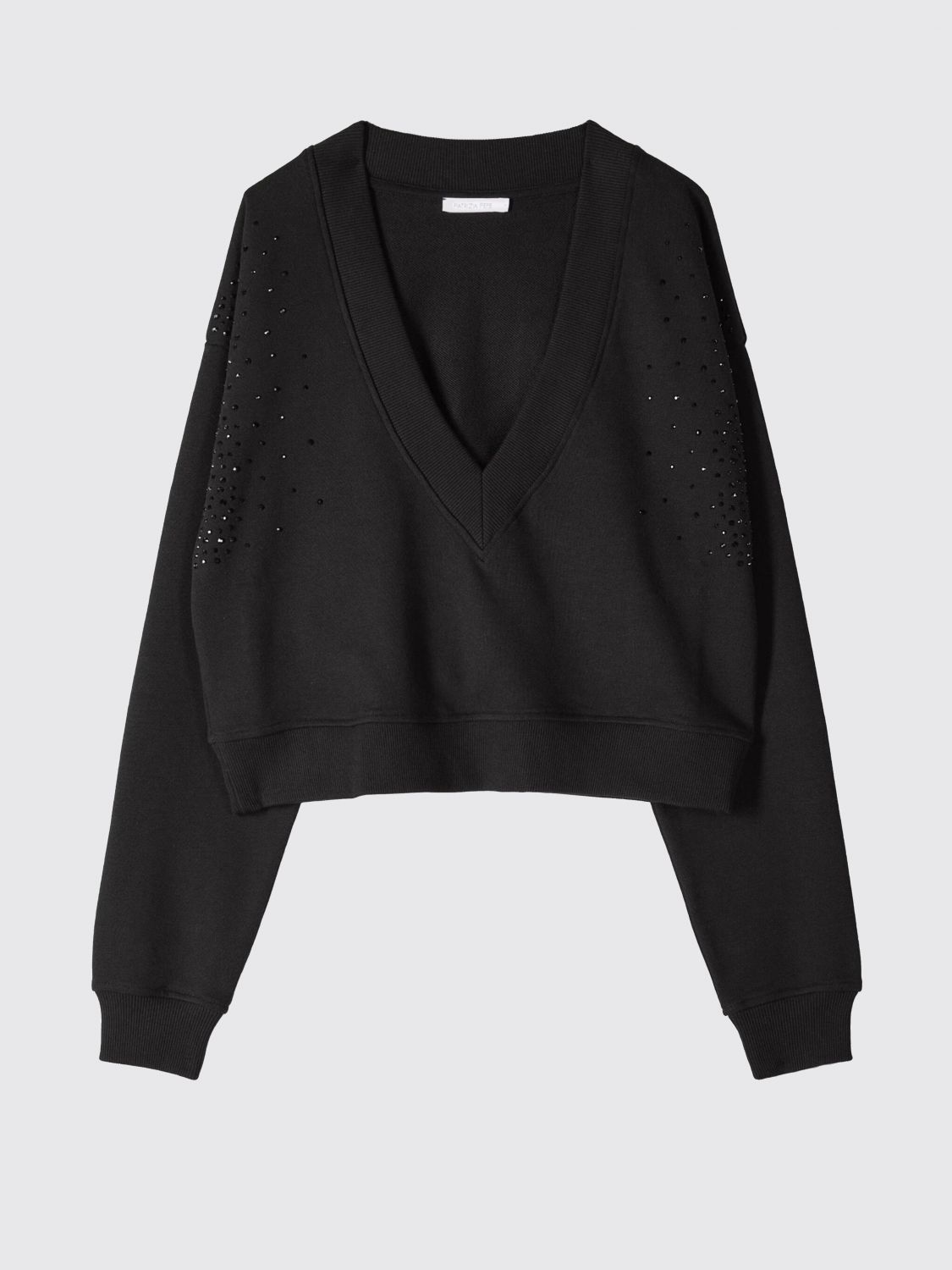 Sweatshirt Woman color Black