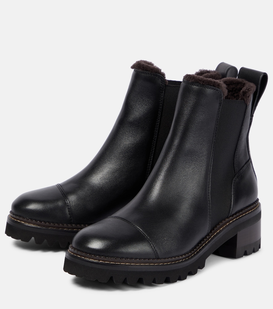 Mallory leather Chelsea boots